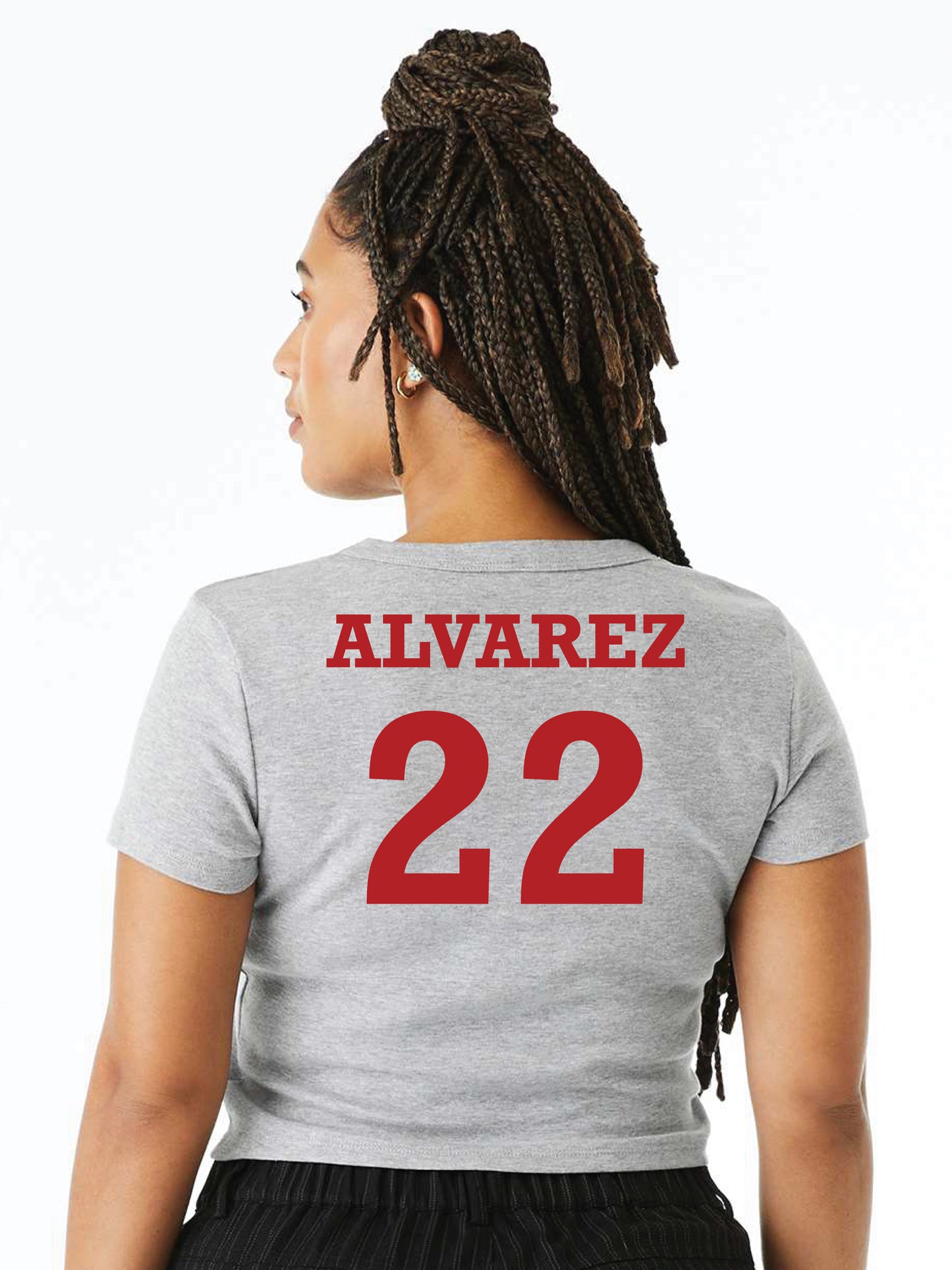 Micro Rib Baby Tee (Adult NEW LOGO)