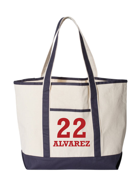 Large Canvas Deluxe Tote Bag