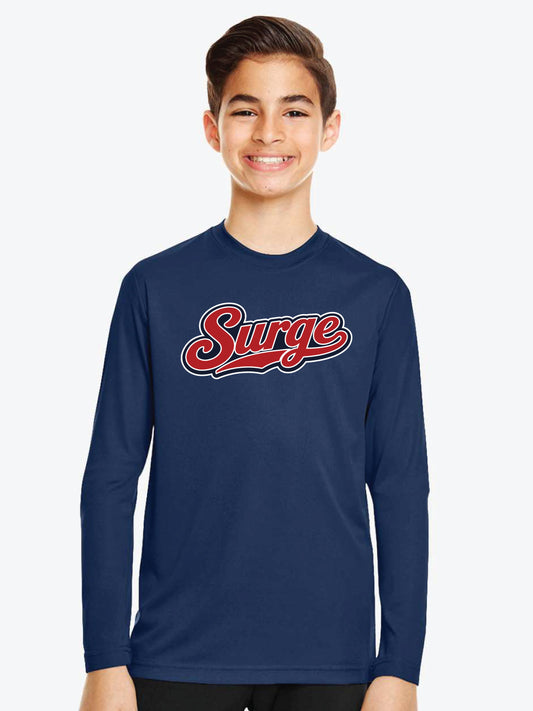 Dri-Fit Long Sleeve T-Shirt  (Youth NEW LOGO)