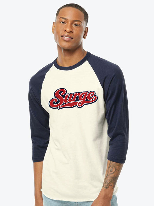 Fine Jersey Raglan T-Shirt  (Adult NEW LOGO)