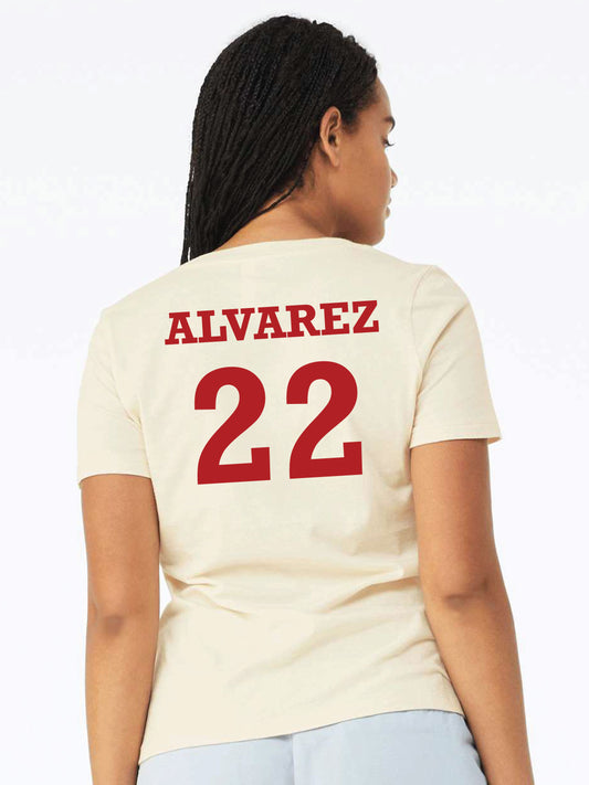 Relaxed Jersey V-Neck  (Adult)