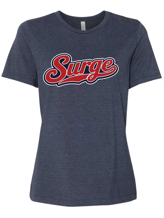 Relaxed Fit Heather CVC Tee  (Adult NEW LOGO)