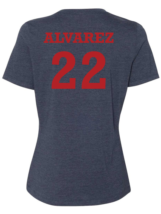 Relaxed Fit Heather CVC Tee  (Adult NEW LOGO)